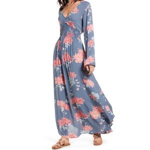 Rip Curl Moon Bay Long Sleeve Maxi Dress